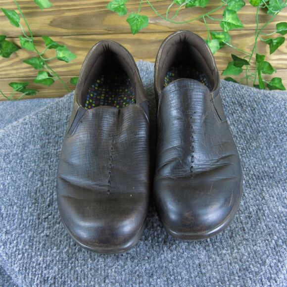 SAS Women's Comfort Loafer Clog Brown Leather Sz 8.5 Medium Gently Used‎ 2025 - Picture 2 of 7